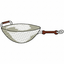 Kitchen And Tools Equipment Embroidery Design 9